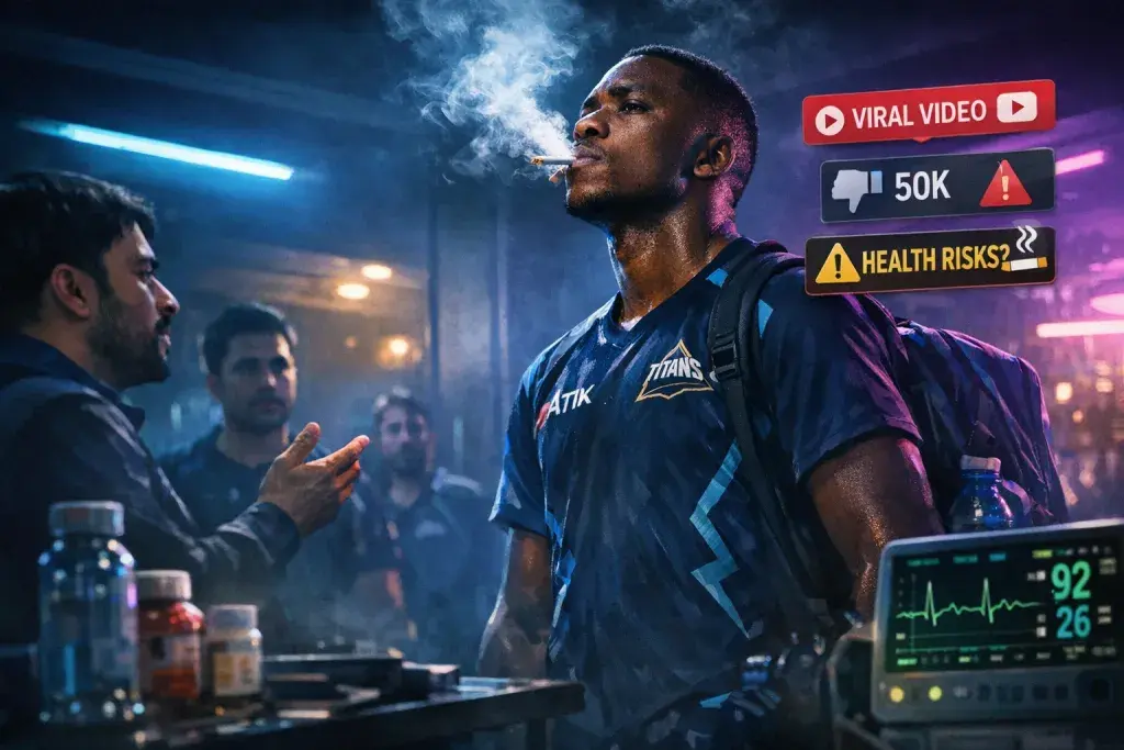 Kagiso Rabada Faces Public Backlash After Video Shows Him Smoking Post-Practice